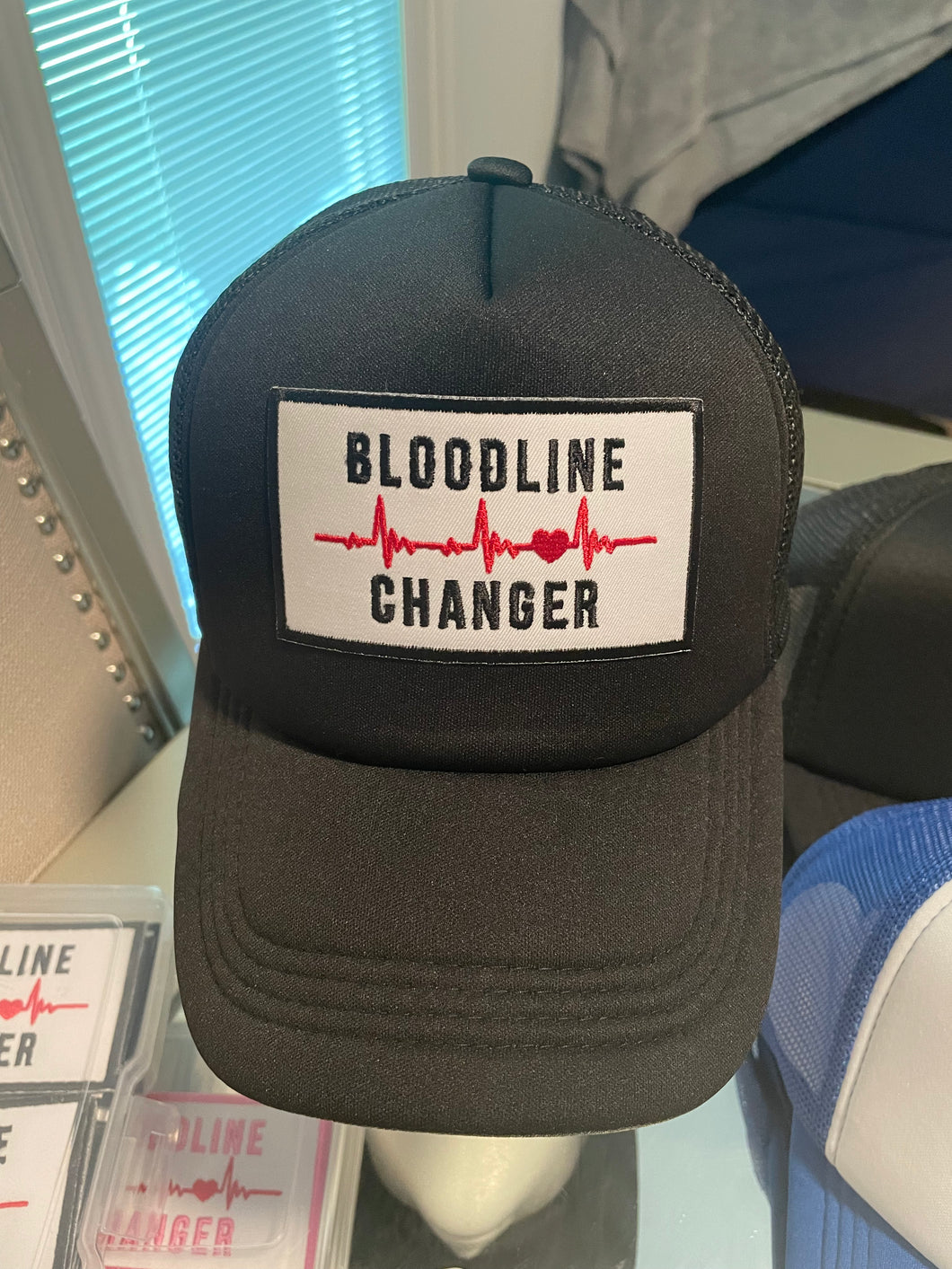 All Black  Bloodline Changer Trucker Hat