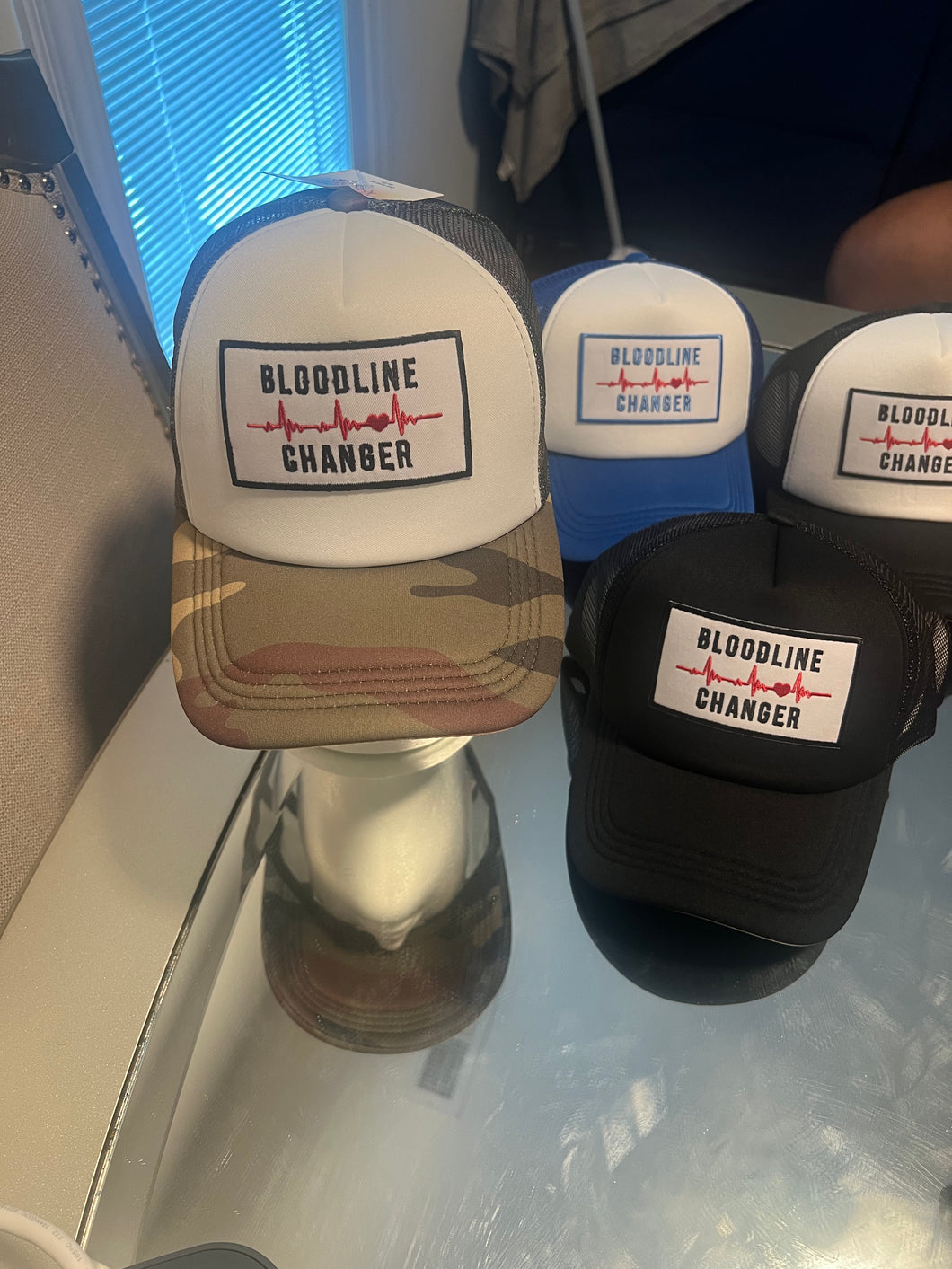 Camo Bloodline Changer Trucker Hat